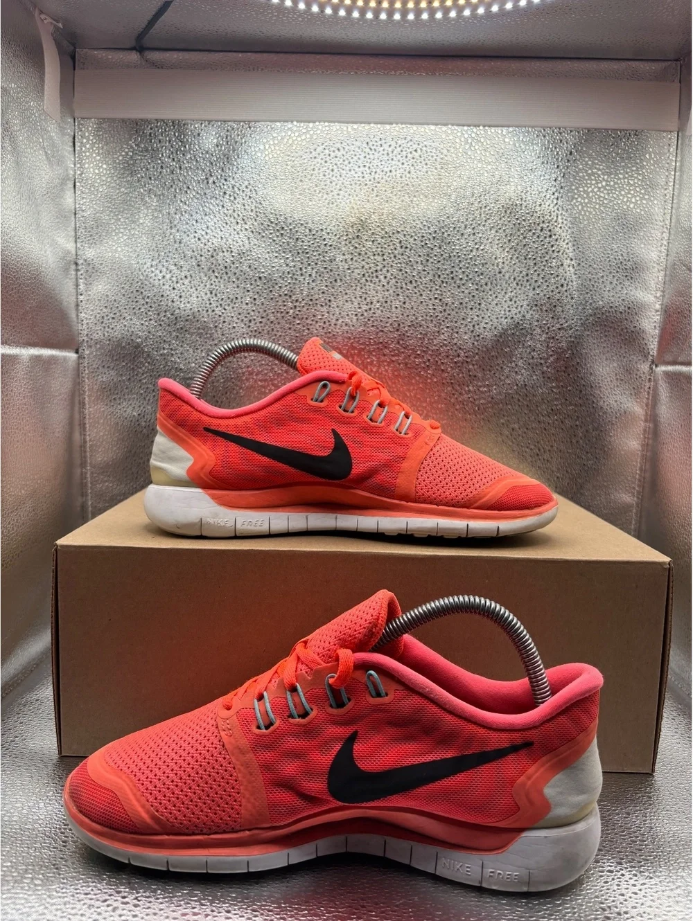 Nike free 5.0 bright crimson